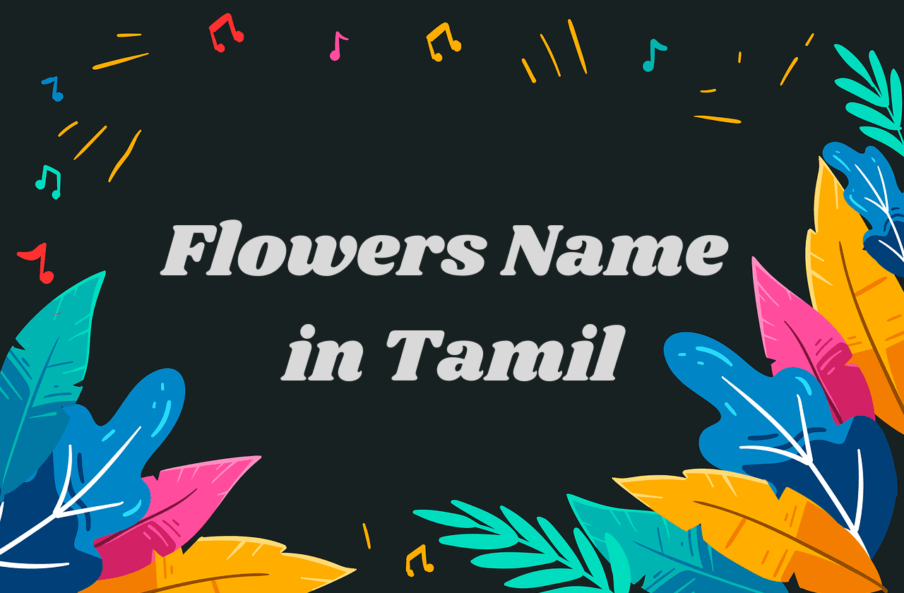 flowers name in tamil